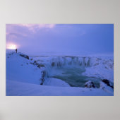 冬の夕日 ポスター (正面)