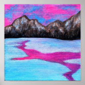 冬の夕日 ポスター (正面)