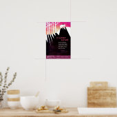 冬の夕日 ポスター (キッチン)