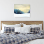 冬の夕暮れアト絵画ル キャンバスプリント (インサイチュ (寝室))