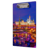 冬の夜にモスクワのクレムリン クリップボード (左)