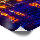 冬の夜にモスクワのクレムリン ポスター (コーナー)