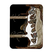 冬の夜に マグネット (縦)