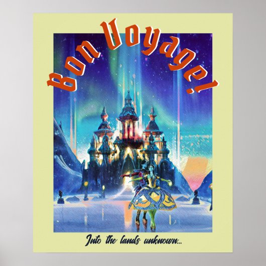 冬の夜の別離の舞踏会 ポスター (正面)