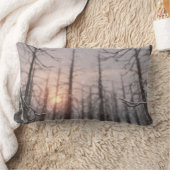 冬の夜の夢の枕 ランバークッション (ブランケット)