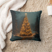 冬の夜を明るくする童話 クッション (ブランケット)