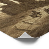 冬の夜カスパルDavid Friedrich ポスター (角)