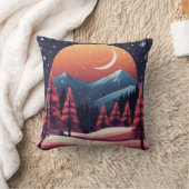 冬の夜チャーム クッション (ブランケット)