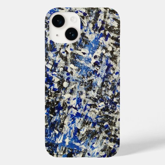 冬の夜抽象芸術 Case-Mate iPhoneケース (裏面)