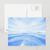 冬の夜明け ポストカード (正面/裏面)