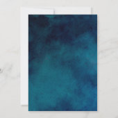 冬の夜結婚の 招待状 (裏面)