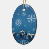 冬の夜2024 セラミックオーナメント (左)