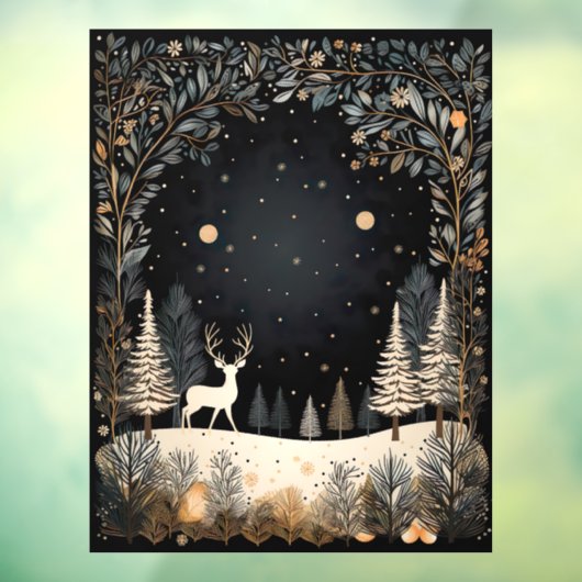 冬の夜 ウィンドウサイン (シート3)