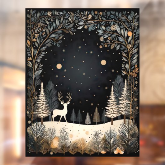 冬の夜 ウィンドウサイン (シート2)