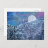 冬の夜 シーズンポストカード (正面/裏面)