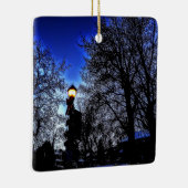 冬の夜 セラミックオーナメント (右)
