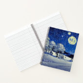 冬の夜 ノートブック (内部)