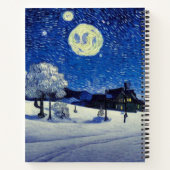 冬の夜 ノートブック (裏面)