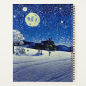 冬の夜 プランナー手帳 (裏面)