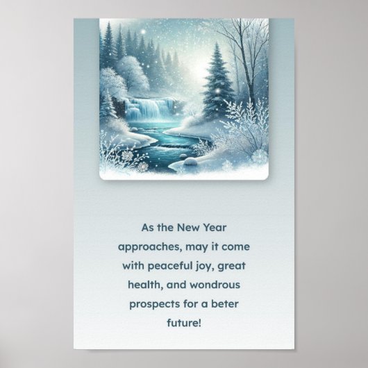 冬の夜 ポスター (正面)