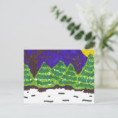 冬の夜 ポストカード (スタンド正面)