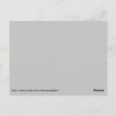 冬の夜 ポストカード (裏面)