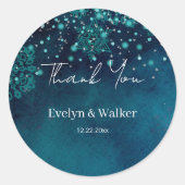 冬の夜 ラウンドシール (正面)