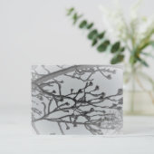 冬の夢はがき ポストカード (スタンド正面)