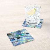 冬の夢 スクエアペーパーコースター (インサイチュ)