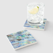 冬の夢 ストーンコースター (横)