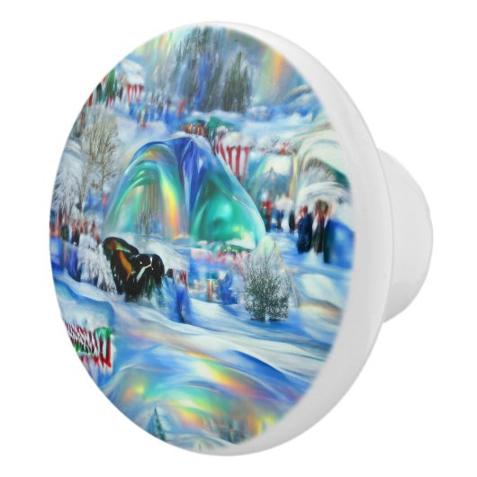 冬の夢 セラミックノブ (右)