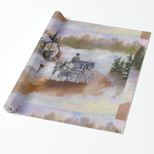 冬の夢 ラッピングペーパー (アンロールド)