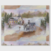 冬の夢 ラッピングペーパー (フラット)