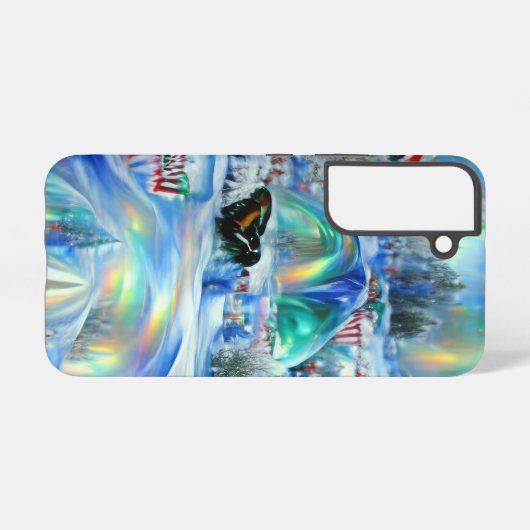 冬の夢 SAMSUNG GALAXYケース (裏面横)