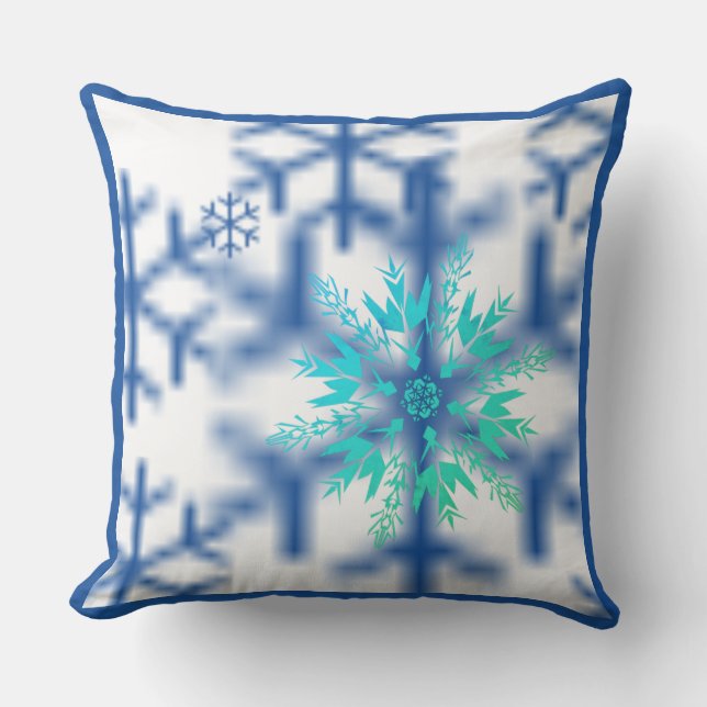 冬の大きな屋外スロークッション アウトドアクッション (正面)