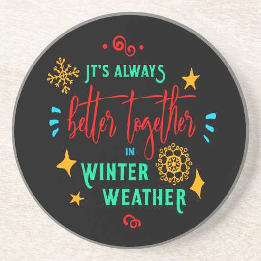 冬の天気で常に一緒に良いクリスマス, ZSG コースター (正面)