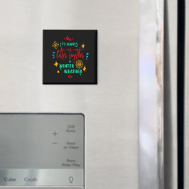 冬の天気で常に一緒に良いクリスマス, ZSG マグネット