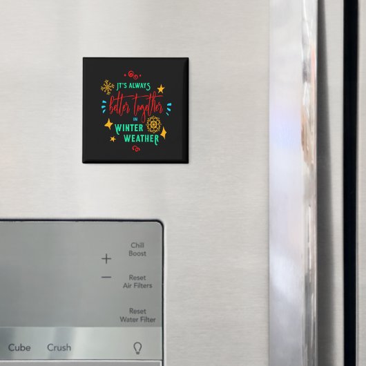 冬の天気で常に一緒に良いクリスマス, ZSG マグネット (インサイチュ (冷蔵庫))