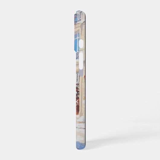 冬の天気 iPhone 16ケース (左側面)