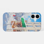 冬の天気 iPhone 16ケース (裏面横)