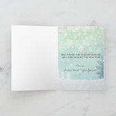 冬の太陽と木 |あいさつカスタムカード シーズンカード (内部)