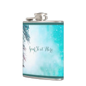 冬の太陽と雪 フラスク (左)