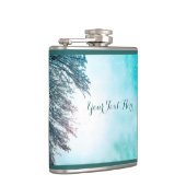 冬の太陽と雪 フラスク (右)