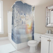 冬の太陽の暖かさ シャワーカーテン (インサイチュ)