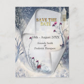 冬の太陽の暖かさ 案内ポストカード (正面)