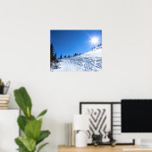 冬の太陽4 ポスター (ホームオフィス)