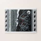 冬の女神のパズル ジグソーパズル (横)