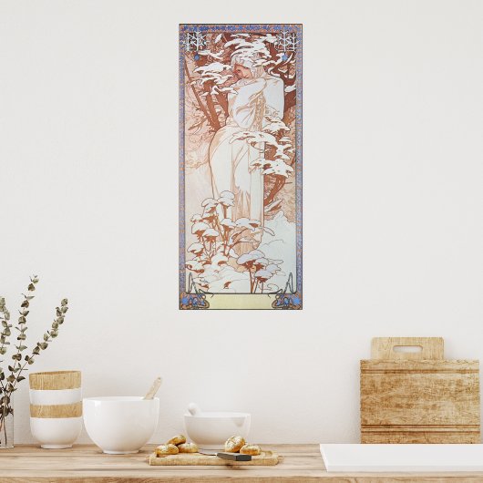 冬の女神 ポスター (キッチン)