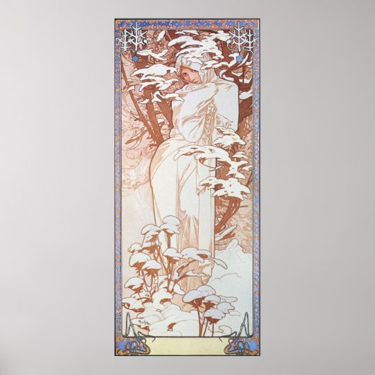 冬の女神 ポスター (正面)