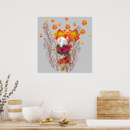 冬の女神 ポスター (キッチン)